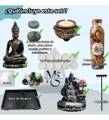 Mini jardín zen de arena