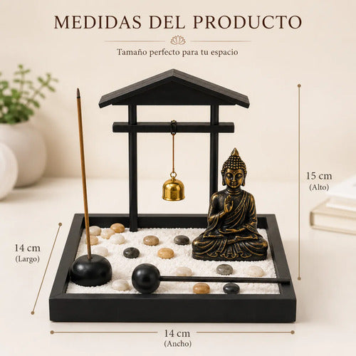 Set zen decoración de escritorio