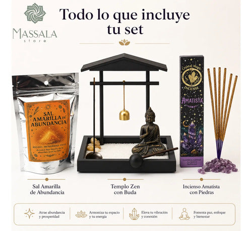 Sal dorada de abundancia