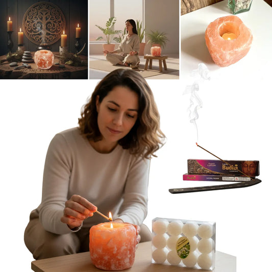 Kit Ritual de Luz: Sal del Himalaya y Aromaterapia