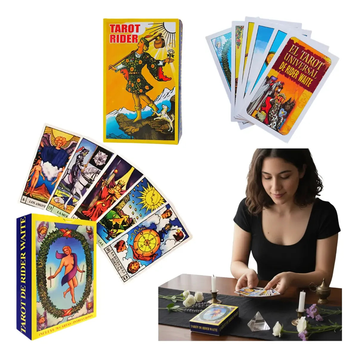 Mazo Tarot Rider Waite (Edición en Español)