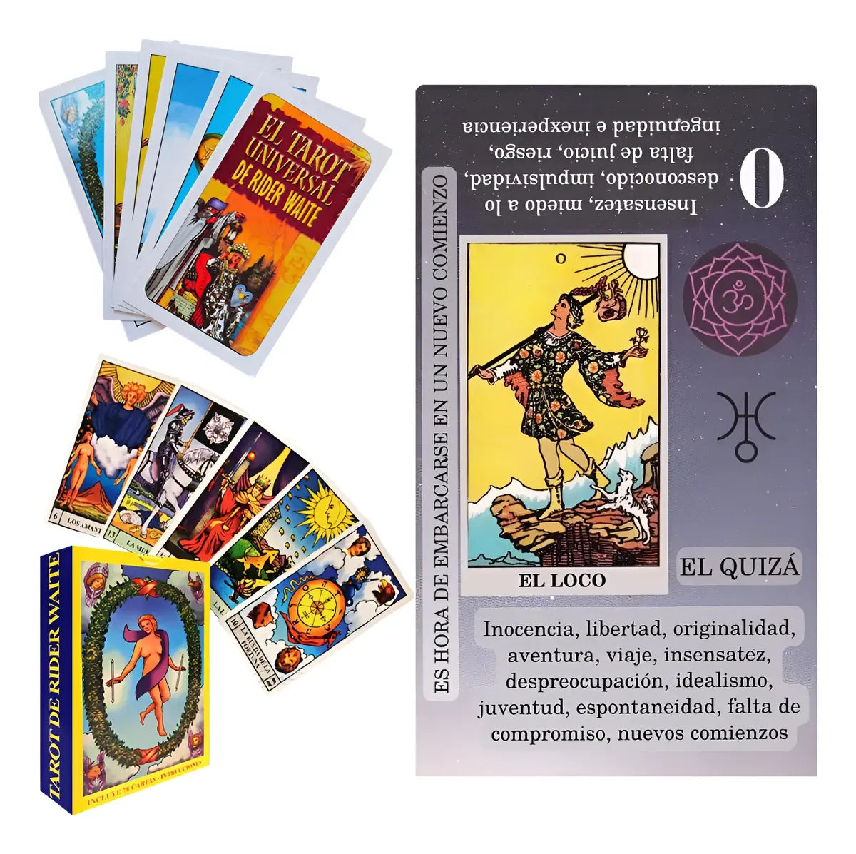 Mazo Tarot Rider Waite (Edición en Español) - foto 1